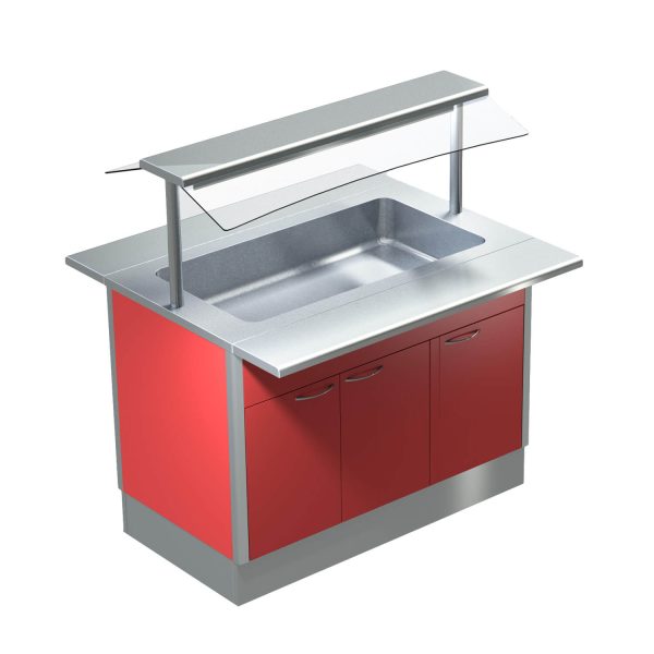 Lämmin buffet-vaunu KBL-120