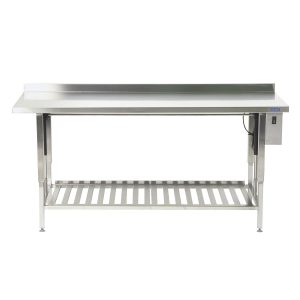 Height-adjustable table