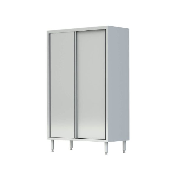 Floor cupboard with sliding doors