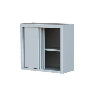 Wall cabinet with sliding doors